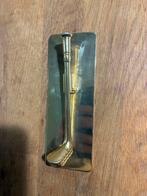 Vintage Golfclub Visitekaarthouder/Memohouder, Ophalen of Verzenden, Gebruikt