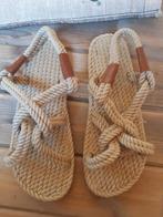 Bohonomad sandalen maat 39 / 38, Beige, Bohonomad, Zo goed als nieuw, Sandalen of Muiltjes