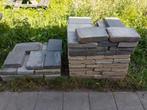Gratis koppelstenen 20x30x5,8cm (totaal ong 5,8m2), Tuin en Terras, Tegels en Klinkers, Ophalen of Verzenden, Gebruikt, Beton
