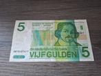 Misdruk biljet 5 gulden Vondel II, 1973 - serienummers, Postzegels en Munten, Bankbiljetten | Nederland, Ophalen of Verzenden