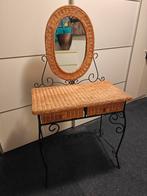 Kaptafel met spiegel, Ophalen, Gebruikt, Overige materialen, Minder dan 100 cm