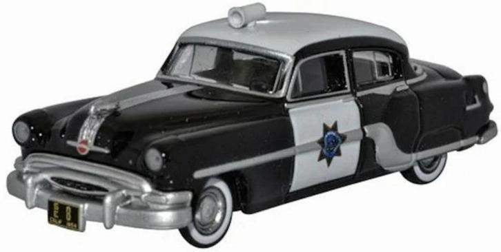 Pontiac CHIEFTAIN CALIFORNIA HiGHWAY PATROL 1954, Hobby en Vrije tijd, Modelauto's | 1:87, Nieuw, Auto, Overige merken, Ophalen of Verzenden