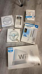 Zeer complete Nintendo Wii met heel veel extra accessoires!, Spelcomputers en Games, Ophalen of Verzenden, Zo goed als nieuw, Met 3 controllers of meer