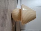 Vintage Murano glass swirl mushroom lamp beige, Ophalen of Verzenden, Zo goed als nieuw, Minder dan 50 cm