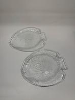 2x Vintage vis schaal Arcoroc France, Ophalen of Verzenden