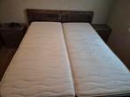 Seniorenbed met kast en 2 nachtkastjes, Ophalen, Zo goed als nieuw, Tweepersoons, 90 cm