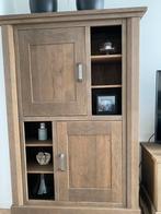 Kast met open vakken , eiken , van der drift meubelen, Ophalen, 100 tot 150 cm, Eikenhout, 150 tot 200 cm