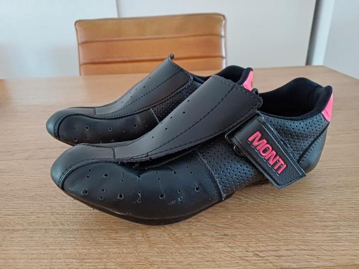 Vintage fietsschoenen raceschoenen MONTI Maat 43, Fietsen en Brommers, Fietsaccessoires | Fietskleding, Gebruikt, Schoenen, Overige maten