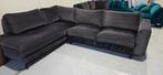 Goosens Hoekbank Velvet - Professioneel Gereinigd, Huis en Inrichting, Banken | Bankstellen, Ophalen