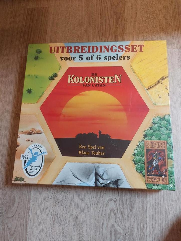 Kolonisten van Catan uitbreidingsset NIEUW in plastic, Hobby en Vrije tijd, Gezelschapsspellen | Bordspellen, Ophalen of Verzenden