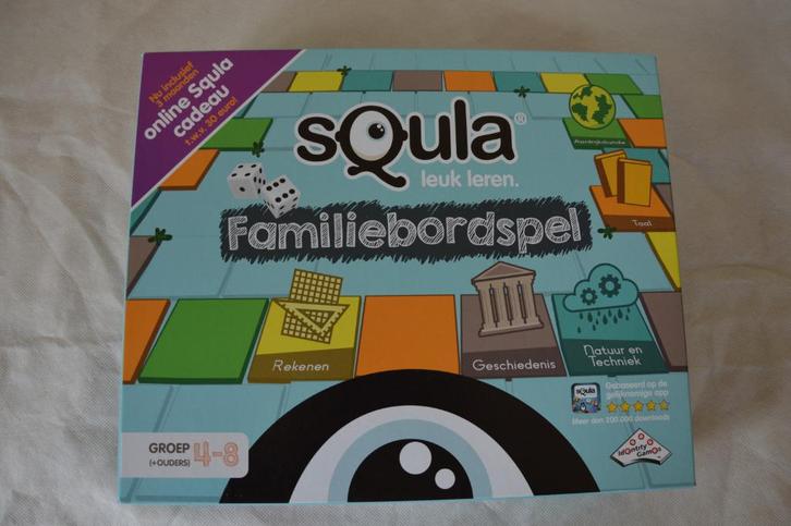 Squla bordspel, Hobby en Vrije tijd, Gezelschapsspellen | Bordspellen, Zo goed als nieuw, Een of twee spelers, Drie of vier spelers