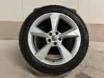 Audi Q3 19 inch origineel 5x112 + continental AO winter, Audi, Gebruikt, Banden en Velgen, Winterbanden