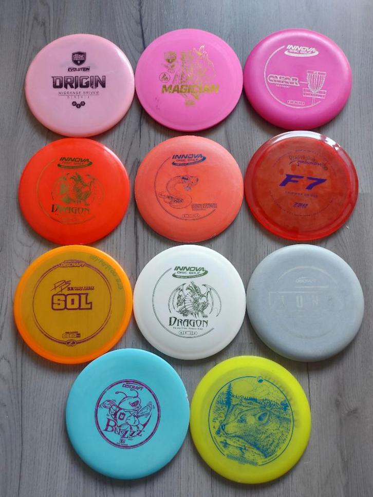 Te koop discgolf collectie, Hobby en Vrije tijd, Overige Hobby en Vrije tijd, Gebruikt, Ophalen of Verzenden
