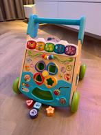 VTech Loopwagen Hout - Leerzaam en Leuk!, Kinderen en Baby's, Speelgoed | Babyspeelgoed, Ophalen, Zo goed als nieuw, Overige typen