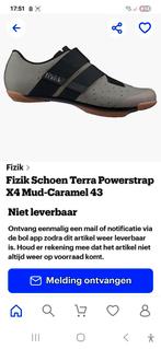 Fizik Terra Powerstrap X4 Mud-Caramel Maat 43, Ophalen, Dames, Schoenen, Nieuw