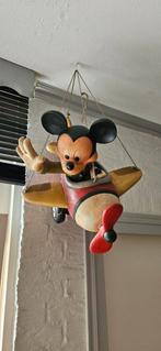 vintage Mickey on an airplane, Ophalen, Mickey Mouse, Gebruikt, Beeldje of Figuurtje