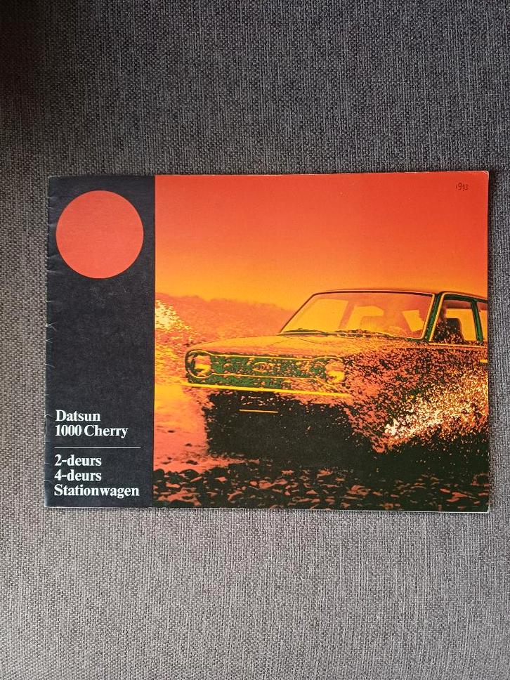 Datsun, Boeken, Auto's | Folders en Tijdschriften, Zo goed als nieuw, Nissan, Ophalen of Verzenden