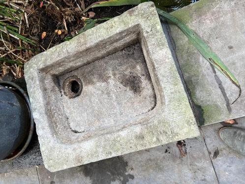 belgisch hardsteen wasbak, Huis en Inrichting, Badkamer | Badkamermeubels, Gebruikt, Wasbak of Wastafel, Minder dan 100 cm, Minder dan 50 cm