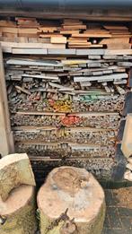 1.2m3 gestapeld aanmaakhout vandaag 50 euro, Tuin en Terras, Haardhout, Ophalen, Overige houtsoorten