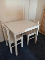 Ikea tafeltje met 2 stoeltjes, Tafel(s) en Stoel(en), Zo goed als nieuw, Ophalen