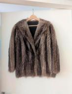 Bontjas zilvervos maat 36/38, Ophalen of Verzenden, Zo goed als nieuw, Maat 36 (S), Bruin