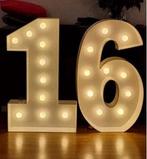 Wij verhuren alle lichtcijfers / ledcijfers, Ophalen, Zo goed als nieuw, Verjaardag