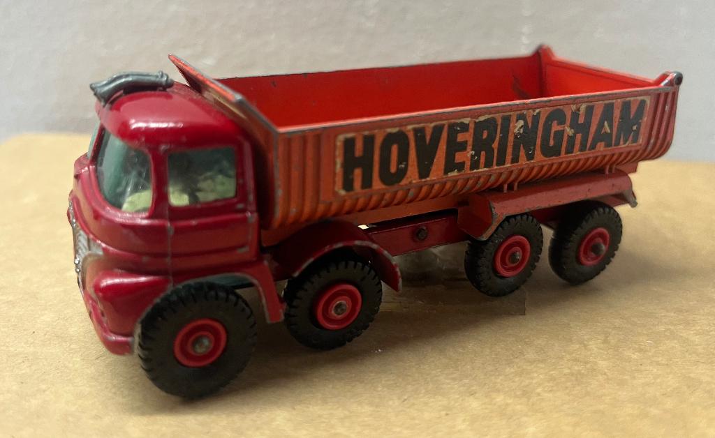 1:69 Matchbox King Size ,  Foden Tipper Truck 1964 K-1, Hobby en Vrije tijd, Modelauto's | Overige schalen, Gebruikt, Bus of Vrachtwagen