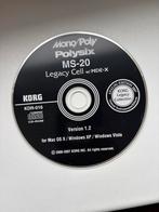 Korg software.  Zie fotos., Muziek en Instrumenten, Soundmodules, Ophalen of Verzenden, Zo goed als nieuw, Korg