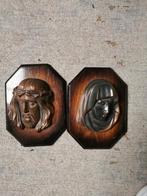 Vintage Jezus en Maria Wanddecoratie, Antiek en Kunst, Ophalen of Verzenden