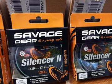 gevlochten lijnen van Savage Gear (SilencerII) 4 diameters.. beschikbaar voor biedingen