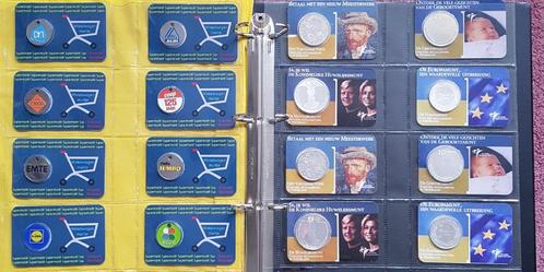 Coincard Winkelwagenmuntjes Editie Supermarkt 2018, Postzegels en Munten, Munten | Europa | Euromunten, Ophalen of Verzenden