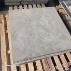 Ruim 50 m2 Chinees hardsteen terrastegels, 80x80x3 cm., Ophalen, Gebruikt, Terrastegels, Natuursteen