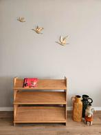 Vintage houten school boekenkast kinderboeken kast hout, Antiek en Kunst, Antiek | Meubels | Kasten, Ophalen