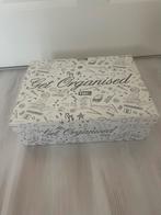 Mooie opbergdoos van Riviera Maison ‘get organised’, Ophalen of Verzenden, Zo goed als nieuw