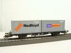 Märklin H0 47683 Containerwagen NS “Nedloyd”, type Lgjns OVP, Hobby en Vrije tijd, Wagon, Ophalen of Verzenden, Märklin, NS