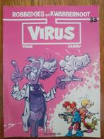 Robbedoes en Kwabbernoot - 33 - Virus, Eén stripboek, Ophalen of Verzenden, Gelezen