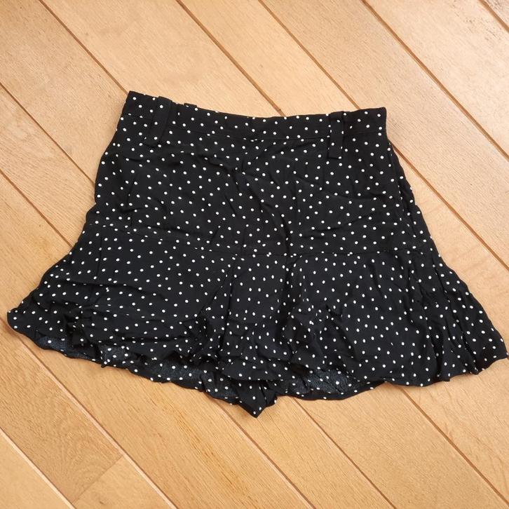 ZARA broekrok zwart witte stip maat M - nieuw -, Kleding | Dames, Rokken, Nieuw, Maat 38/40 (M), Zwart, Boven de knie, Ophalen of Verzenden