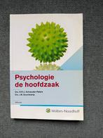 Psychologie de hoofdzaak - Schreuder-Peters & Boomkamp, Ophalen of Verzenden, Gamma, Gelezen, HBO