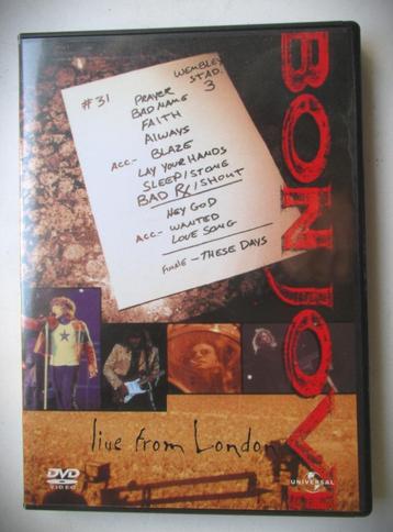 Bon Jovi Live from London~Bonjovi~DVD~Wembley~1995 beschikbaar voor biedingen