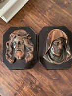 2 religieuze wandborden, Antiek en Kunst, Antiek | Religie, Ophalen of Verzenden