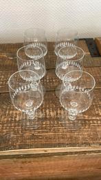 6 glaasjes, Verzamelen, Glas en Borrelglaasjes, Ophalen of Verzenden, Zo goed als nieuw, Borrel- of Shotglas
