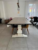 Klooster eettafel  (240x100x 78) (l)x(b)x (h) PLUS 6 stoelen, Ophalen, Gebruikt, 200 cm of meer, Minder dan 50 cm