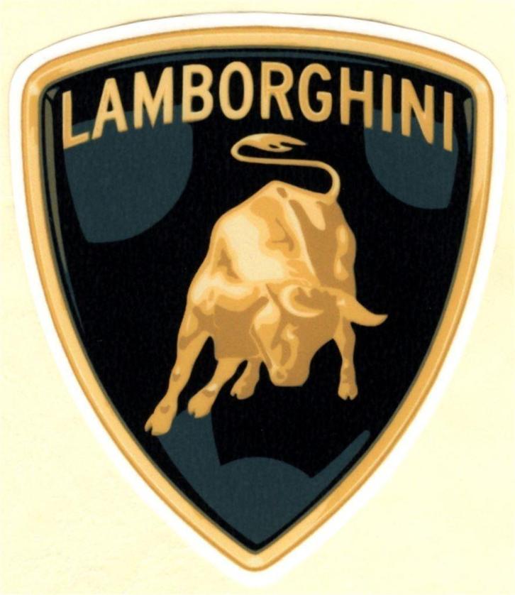 Lamborghini sticker, Verzamelen, Stickers, Nieuw, Bedrijf of Vereniging, Ophalen of Verzenden