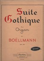 Boellmann Suite Gothique Op. 25 voor Orgel, Orgel, Gebruikt, Klassiek, Ophalen of Verzenden