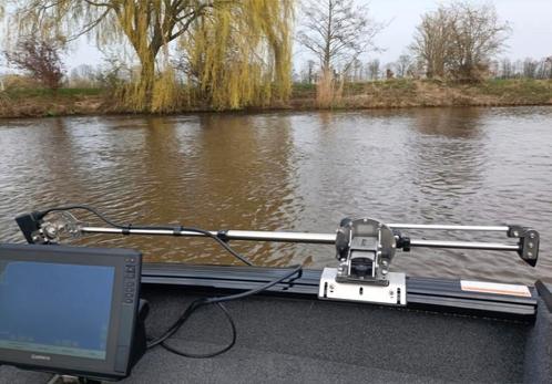 KED Transducerstang 2.0 RVS, Watersport en Boten, Hengelsport | Roofvissen, Zo goed als nieuw, Overige typen, Ophalen of Verzenden