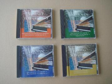 Famous Piano Concertos 4 x CD Vol. 1 t/m 4 - Klassiek beschikbaar voor biedingen