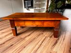 Kersenhout Salontafel met Lade, Huis en Inrichting, Tafels | Salontafels, Ophalen, Gebruikt, 100 tot 150 cm, 50 tot 100 cm