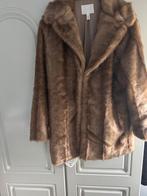 te koop imitatie bontjas, Kleding | Dames, Jassen | Winter, Ophalen of Verzenden, Zo goed als nieuw, Maat 38/40 (M), Bruin