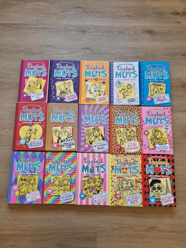 Dagboek van een muts deel 1 t/m 15, Boeken, Kinderboeken | Jeugd | 10 tot 12 jaar, Zo goed als nieuw, Ophalen of Verzenden