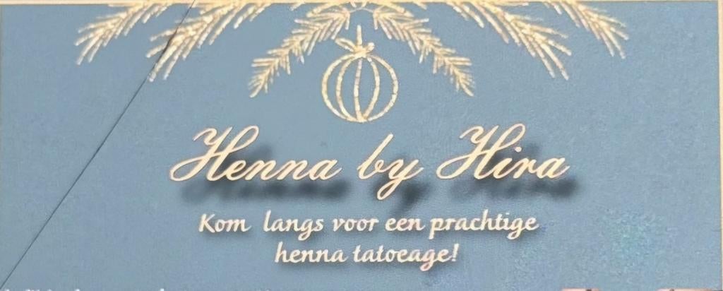 Henna Tattoeage, Ophalen of Verzenden, Nieuw, Handen en Nagels